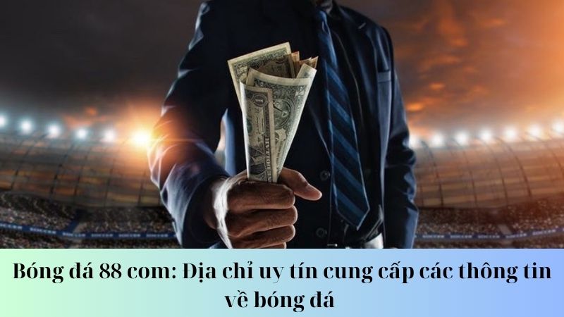 Các dịch vụ mà bóng đá 88 com cung cấp